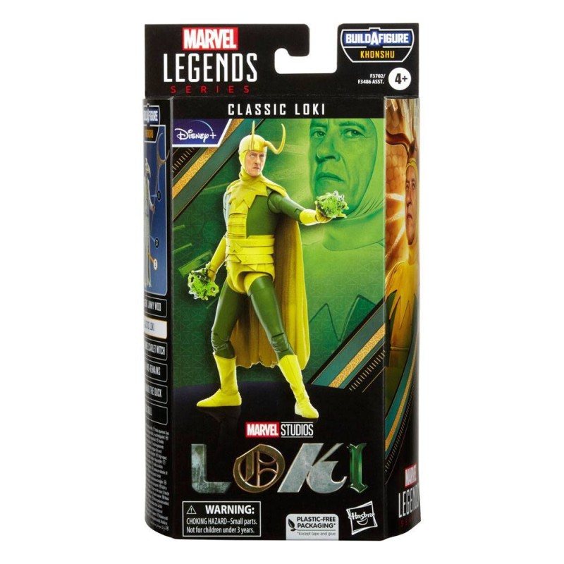 Classic Loki Marvel Legends Loki BAF Khoshu figura 15 cm