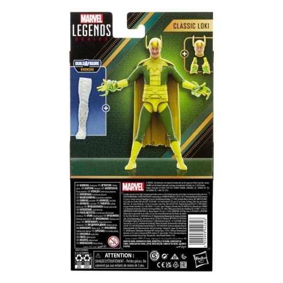 Classic Loki Marvel Legends Loki BAF Khoshu figura 15 cm