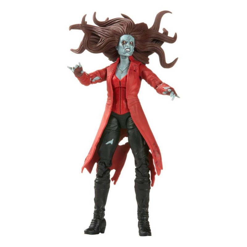 Zombie Scarlet Witch Marvel Legends Loki BAF Khoshu figura 15 cm