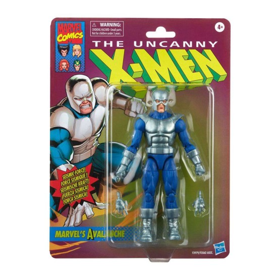 Avalanche Marvel Legends retro X-Men figura 15 cm