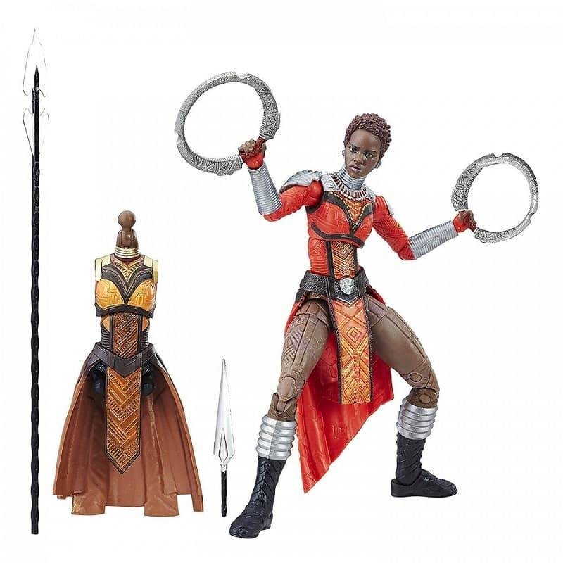 Nakia Marvel Legends BAF Okoye figura 15 cm