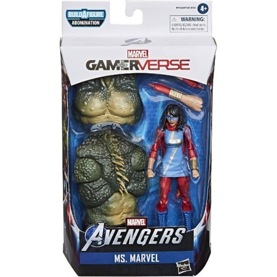 Ms. Marvel Gamerverse Marvel Legends BAF Abomination  figura 15 cm