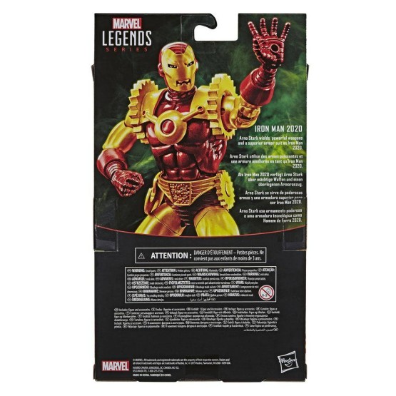 Iron Man 2020 Marvel Legends figura 15 cm