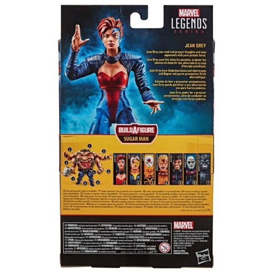 Jean Grey Marvel Legends BAF Sugar Man figura 15 cm