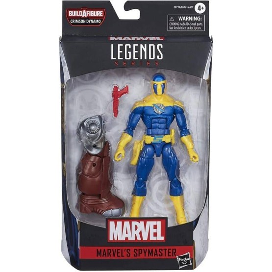 Spymaster Marvel Legends BAF Crimson Dynamo figura 15 cm