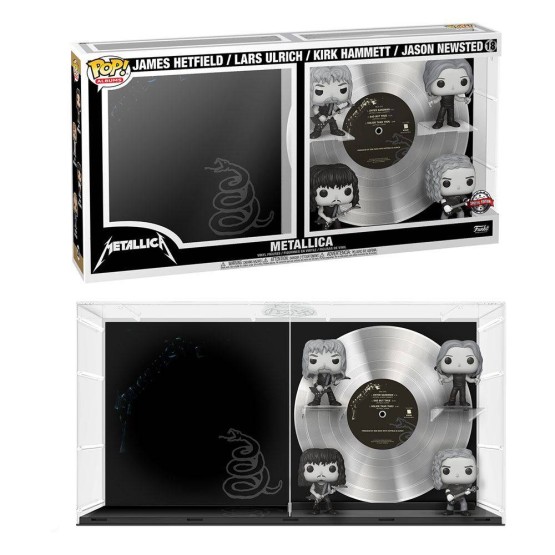 Funko POP! 18 Metallica Black & White Pack de 4 Figuras