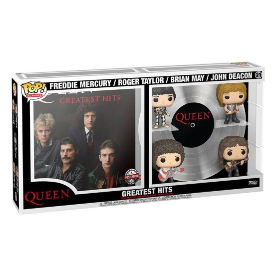 Funko POP! 21 Queen Greatest Hits Pack de 4 Figuras