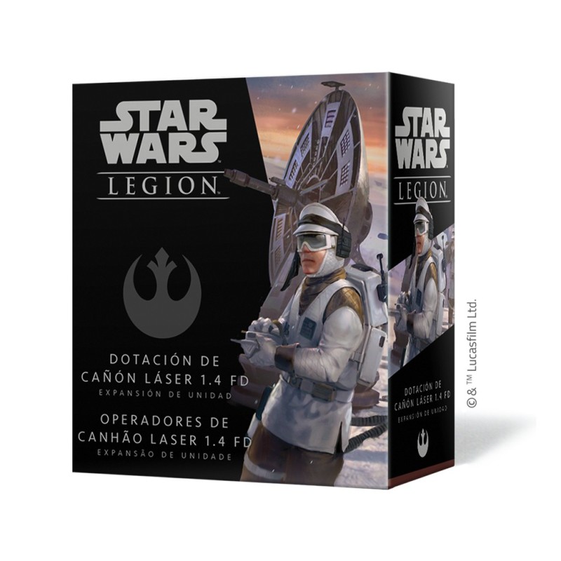 DOTACIÓN DE CAÑÓN LÁSER 1.4 FD - STAR WARS LEGION