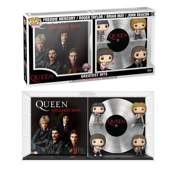 Funko POP! 21 Queen Greatest Hits Pack de 4 Figuras