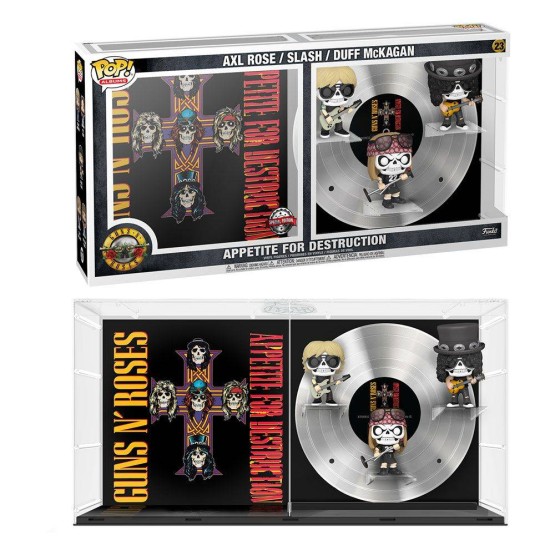 Funko POP! 23 Apetite For Destruction Guns N Roses Pack de 4 Figuras