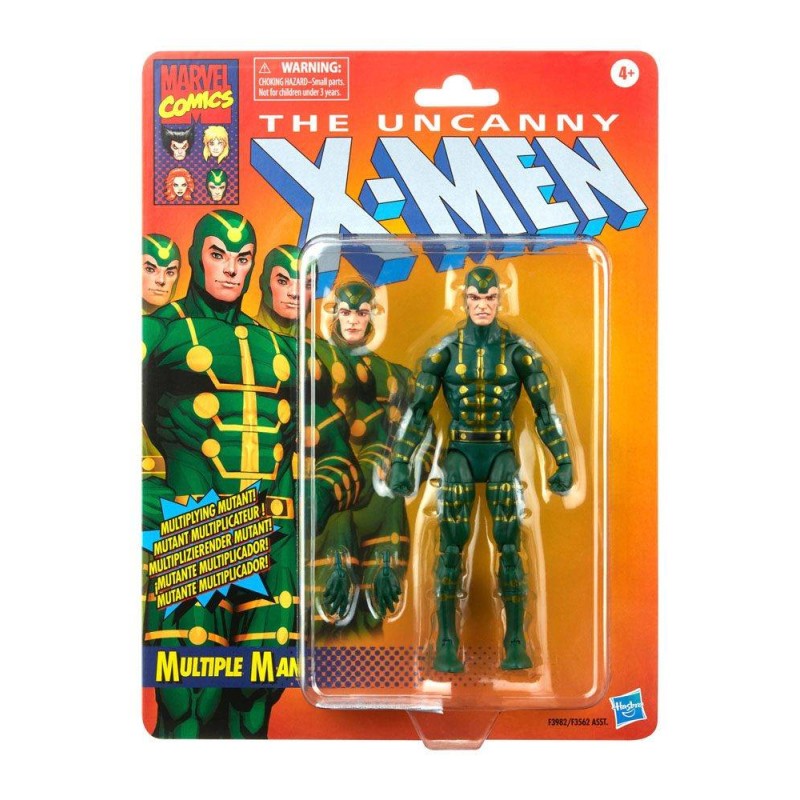 Multiple Man Marvel Legends retro X-Men figura 15 cm