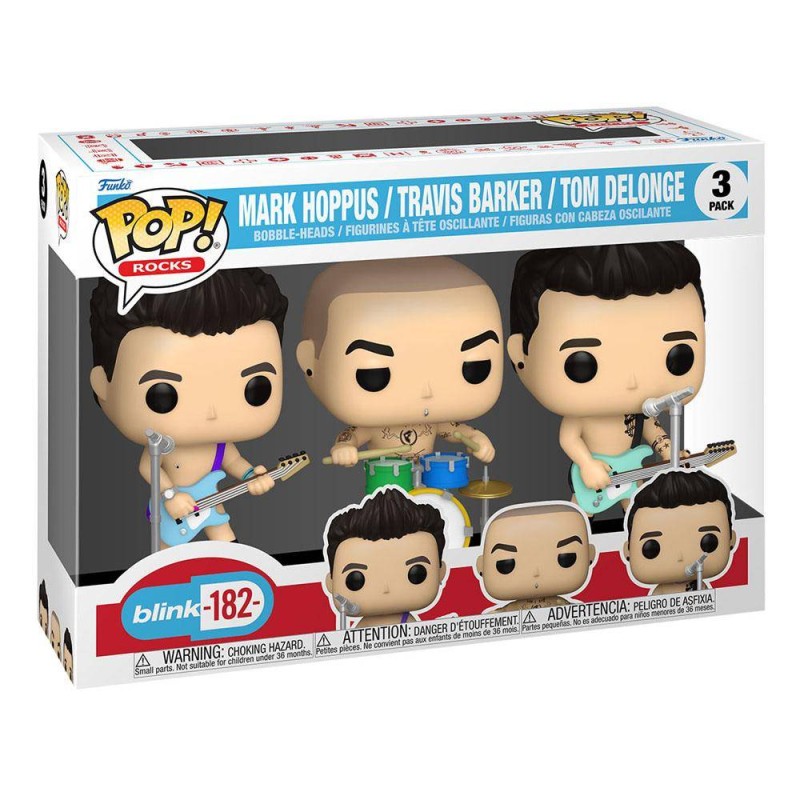 Funko POP! Blink-182- pack 3 figuras