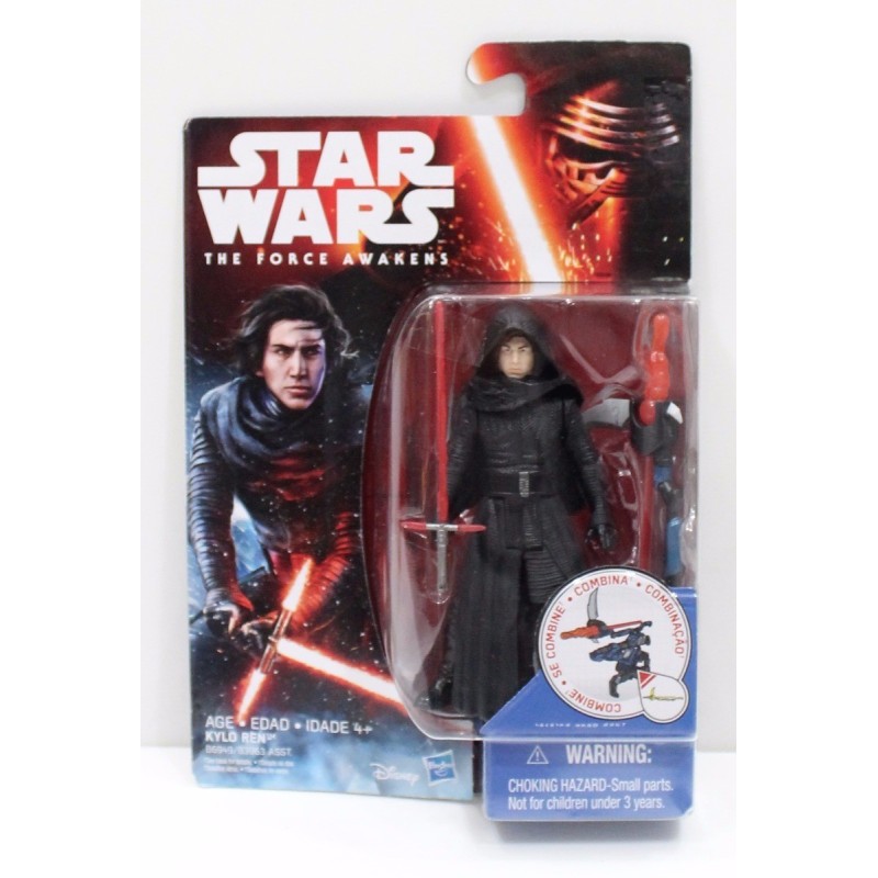 Figura Kylo Ren (Unmasked) The Force Awakens Collection 3,75" (10cm) Serie 1 (B6949)