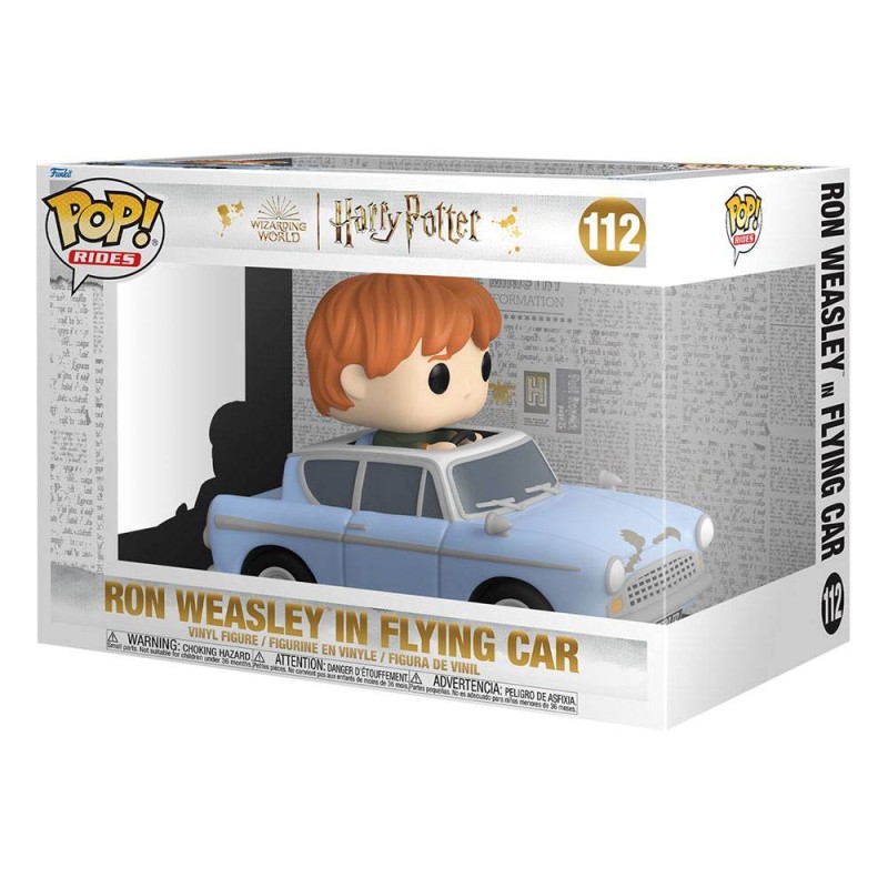 Funko Pop! 112 Ron Weasley in Flying Car (Harry Potter)