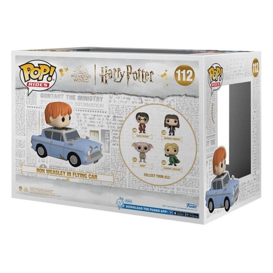 Funko Pop! 112 Ron Weasley in Flying Car (Harry Potter)