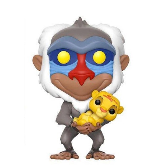 Funko POP! 301 Rafiki with Simba (El Rey León)