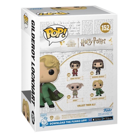 Funko POP! 152 Gilderoy Lockheart (La Cámara Secreta)