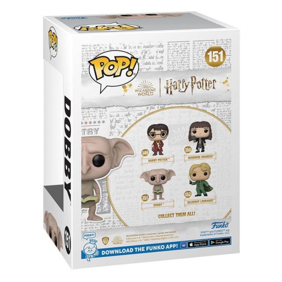 Funko POP! 151 Dobby (La Cámara Secreta)