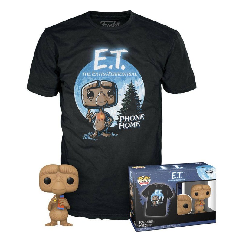 E.T. The Extra-terrestrial POP! Tees. POP y Camiseta XL