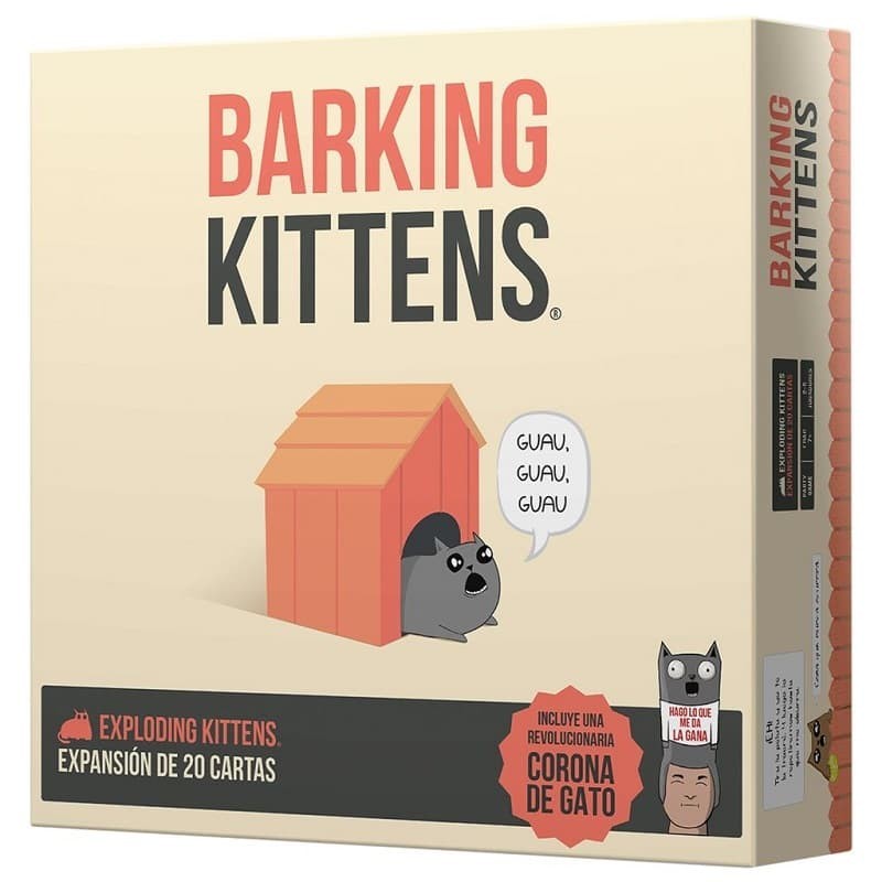 Exploding Kittens: Barking Kittens (expansión)