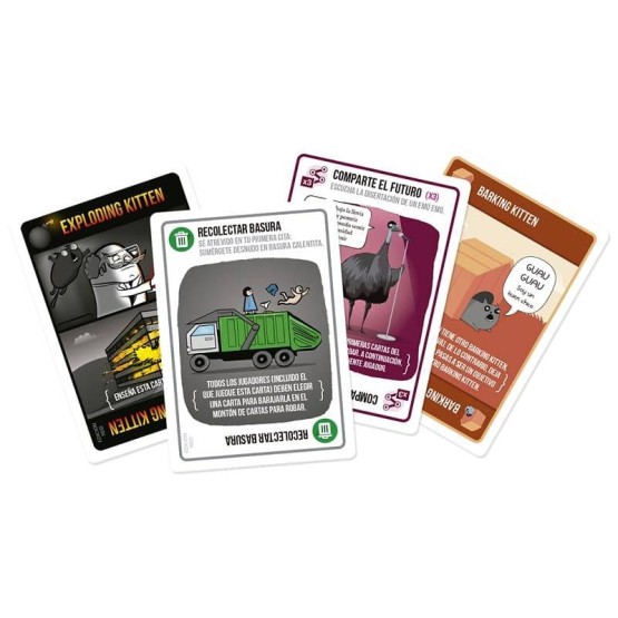 EXPLODING KITTENS RECETAS DEL DESASTRE