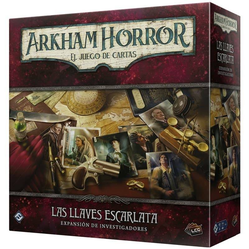 Las Llaves Escarlata: Arkham Horror (Expansión de investigadores)
