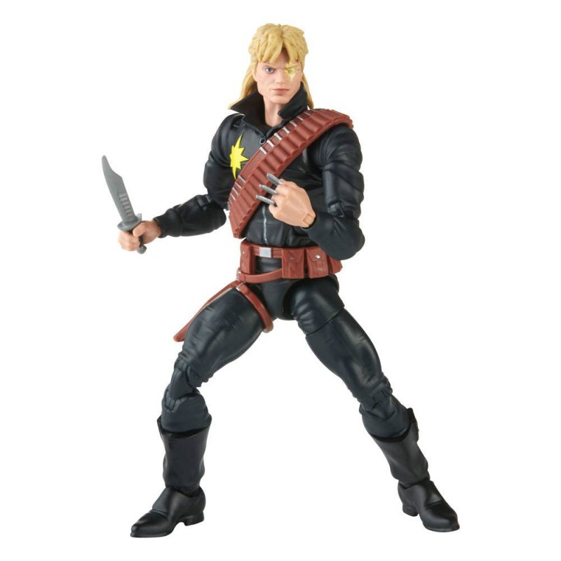 Longshot Marvel Legends retro X-Men figura 15 cm