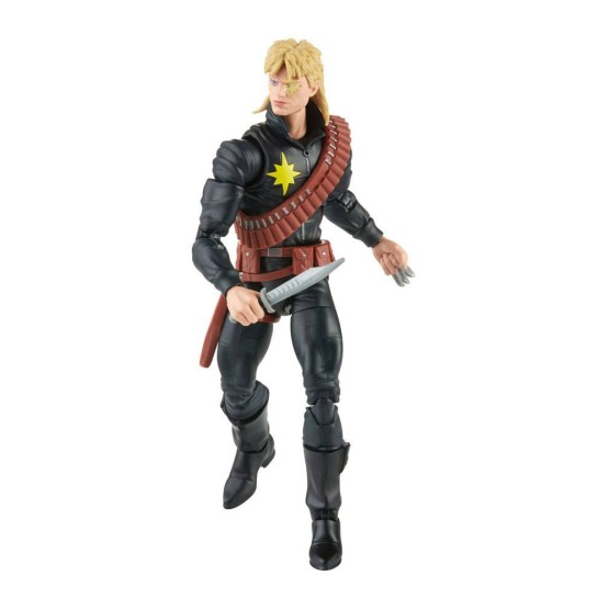 Longshot Marvel Legends retro X-Men figura 15 cm