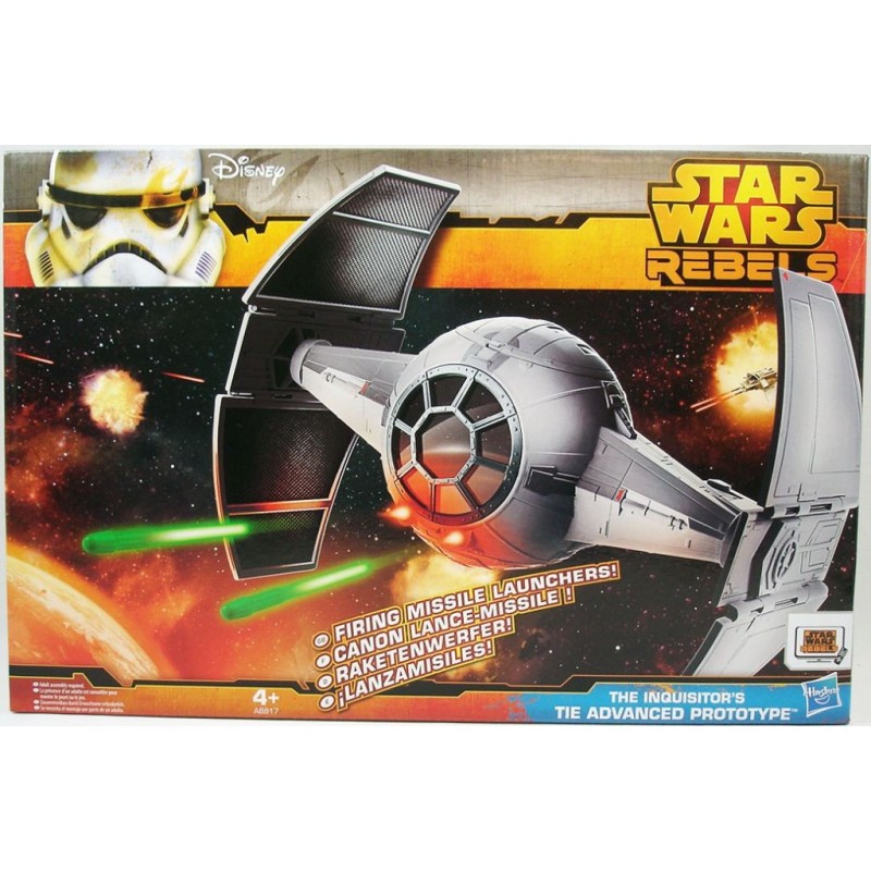 VEHÍCULO STAR WARS REBELS THE INQUISITOR'S TIE ADVANCED PROTOTYPE (A8817)