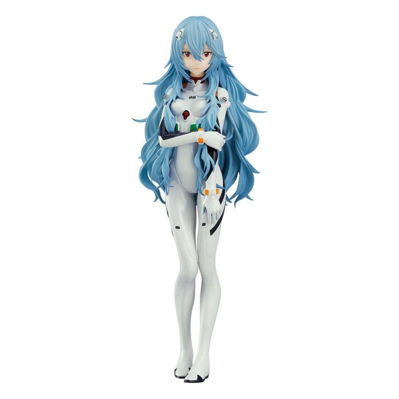 Rei Ayanami Long Hair Ver. Pop Up Parade figura 17 cm