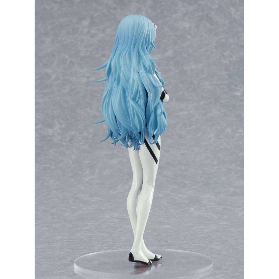 Rei Ayanami Long Hair Ver. Pop Up Parade figura 17 cm