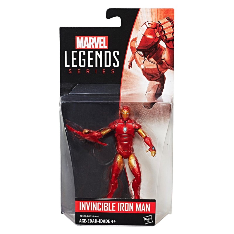 FIGURA MARVEL LEGENS SERIES 9,5 CM INVINCIBLE IRON MAN (B0322/B6356)