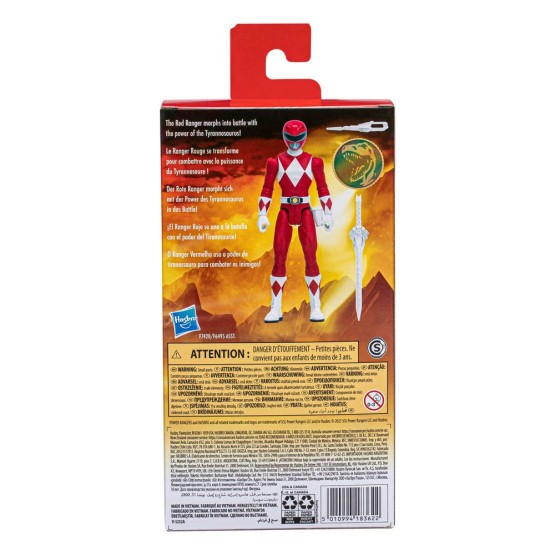 Red Ranger Power Ranger Mighty Morphin figura 15 cm