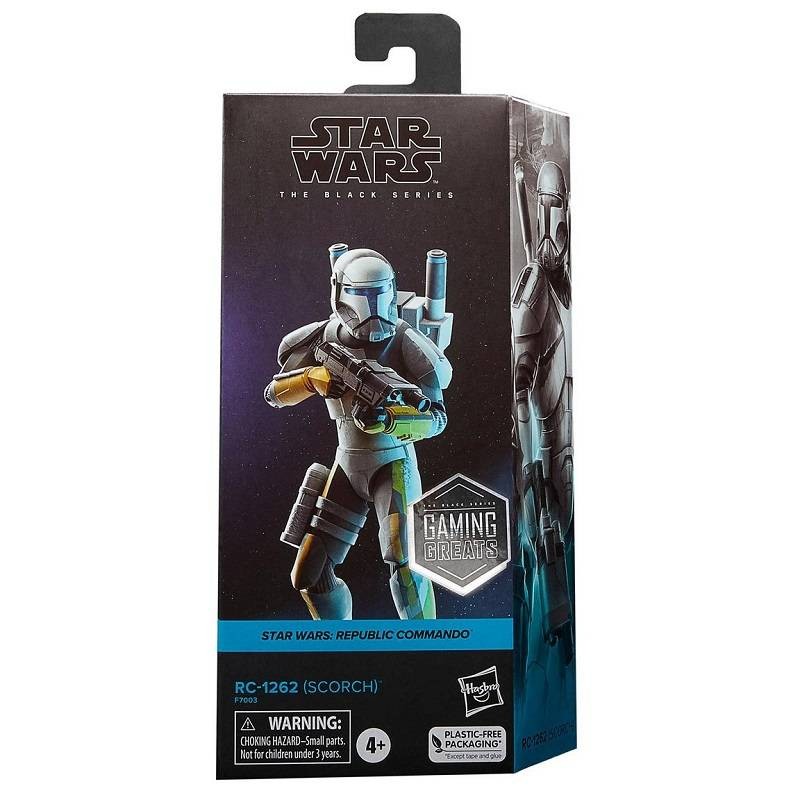 RC-1262 (Scorch) The Black Series SW: Republic commando 18 figura 15 cm