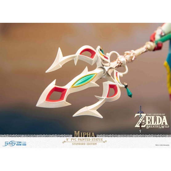 Mipha The Legend of Zelda: Breath of Wild Standard Edition. Estatua 20,6 cm