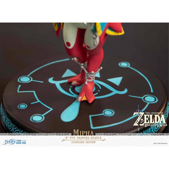 Mipha The Legend of Zelda: Breath of Wild Standard Edition. Estatua 20,6 cm