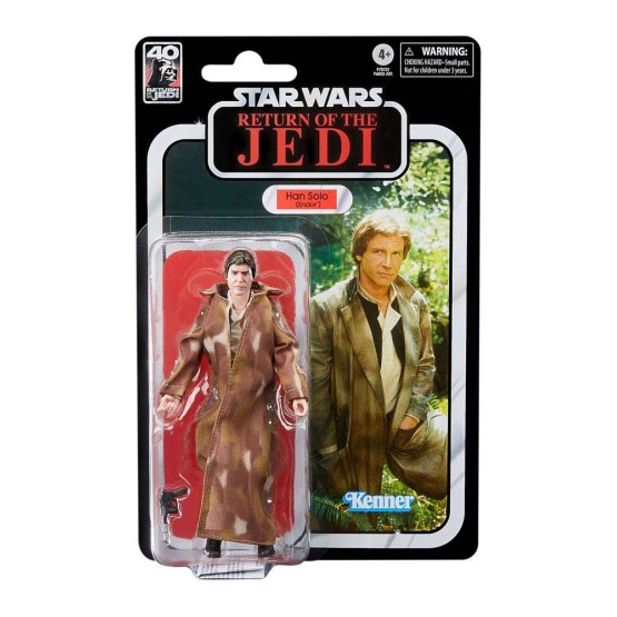 Han Solo (Endor)  The Black Series SW: The Return of The Jedi figura 15 cm