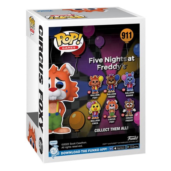 Funko POP! 911 Circus Foxy (Five Nights at Freddys)