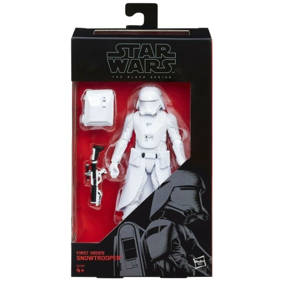 STAR WARS FIGURA BLACK SERIES 15 CM nº 12 FIRST ORDER SNOWTROOPER (B4597/B3834)