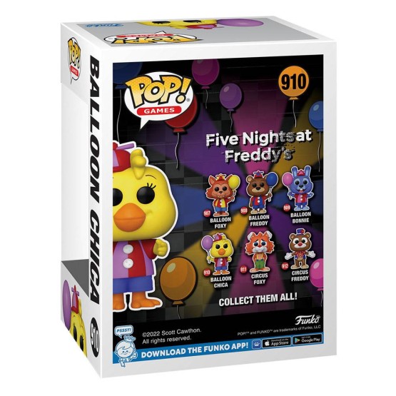 Funko POP! 910 Balloon Chica (Five Nights at Freddys)