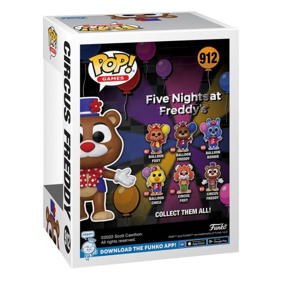 Funko POP! 912 Circus Freddy (Five Nights at Freddys)