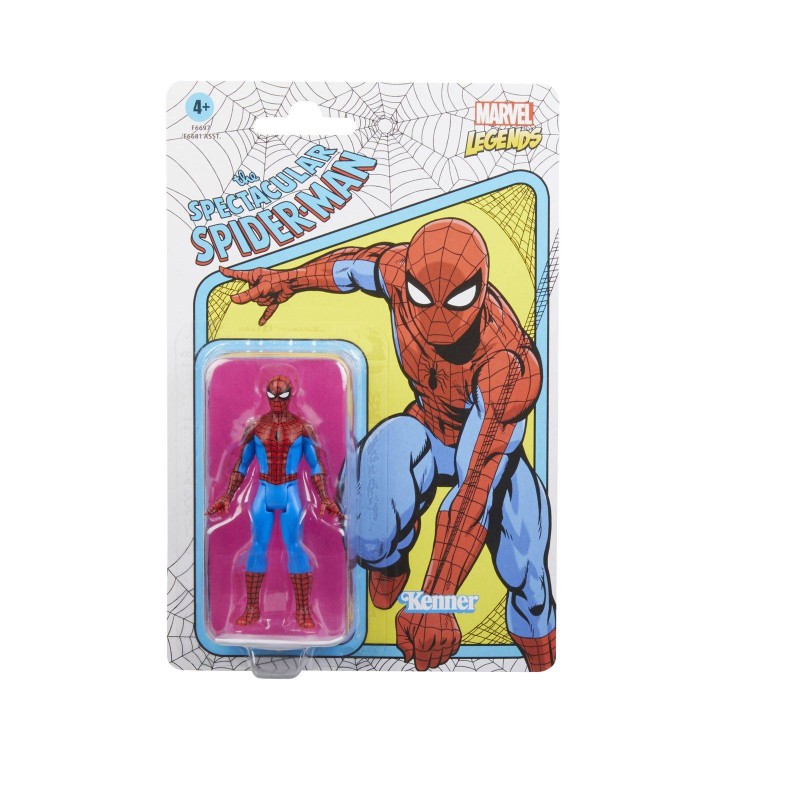 The Spectacular Spider-Man Marvel Legends Retro 9,5 cm