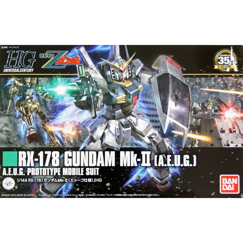 RX-178 GUNDAM MK-II (AEUG) Gundam HG 1 escala 1/144 Model kit maqueta