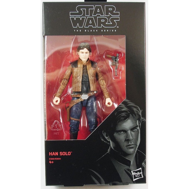 STAR WARS FIGURA BLACK SERIES 15 CM HAN SOLO 62 (E1200/B3834).