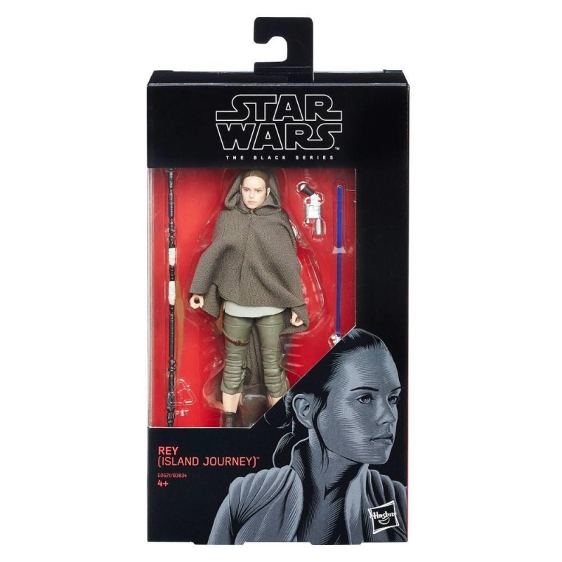 STAR WARS FIGURA BLACK SERIES 15 CM REY (ISLAND JOURNEY) 58 (E0621/B3834).