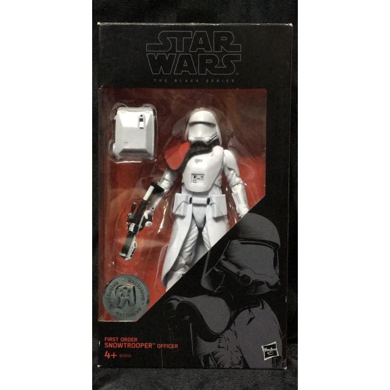 STAR WARS FIGURA BLACK SERIES 15 CM FIRST ORDER SNOWTROOPER OFFICER EXCLUSIVE TOY R US  (B4045).