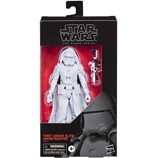 STAR WARS FIGURA BLACK SERIES 15 CM FIRST ORDER ELITE SNOWTROOPER (E7205).