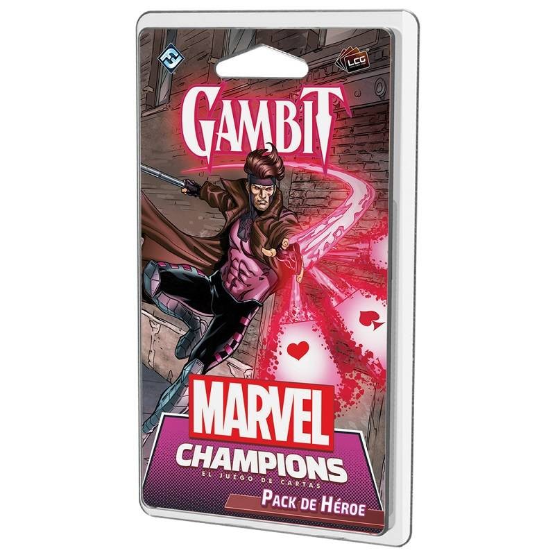 Gambit - PACK DE HEROE - MARVEL CHAMPIONS LCG