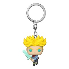 SS Trunks con espada Pocket Pop Keychain! llavero 4 cm (Dragon Ball Super)