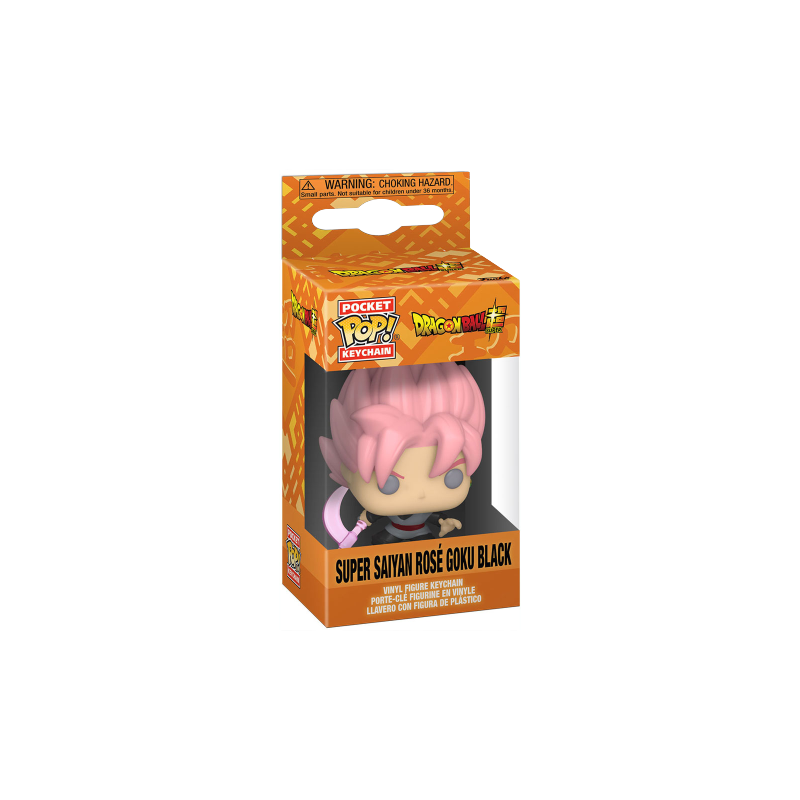 SS Rosé Goku Black con Guadaña Pocket Pop Keychain! llavero 4 cm (Dragon Ball Super)